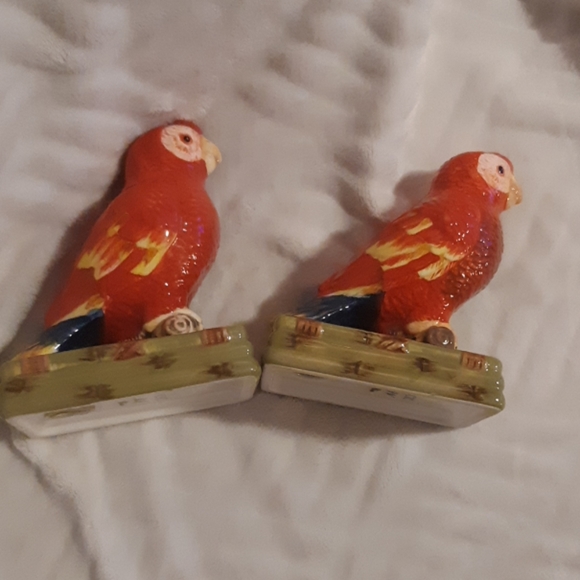 Tropical Parrots Salt and Pepper Shakers - Picture 3 of 8